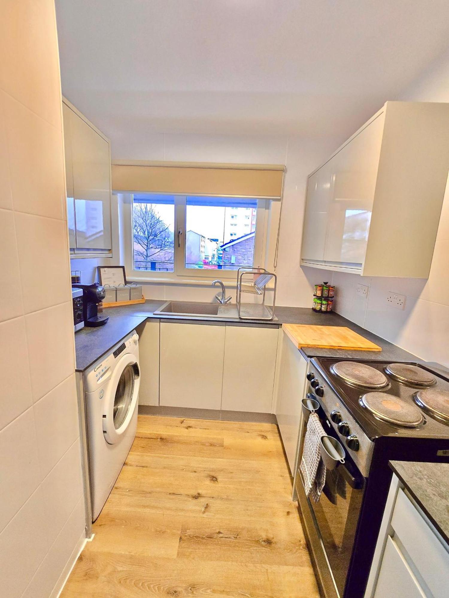 One Bed Holiday Home In The Heart Of グラスゴー エクステリア 写真